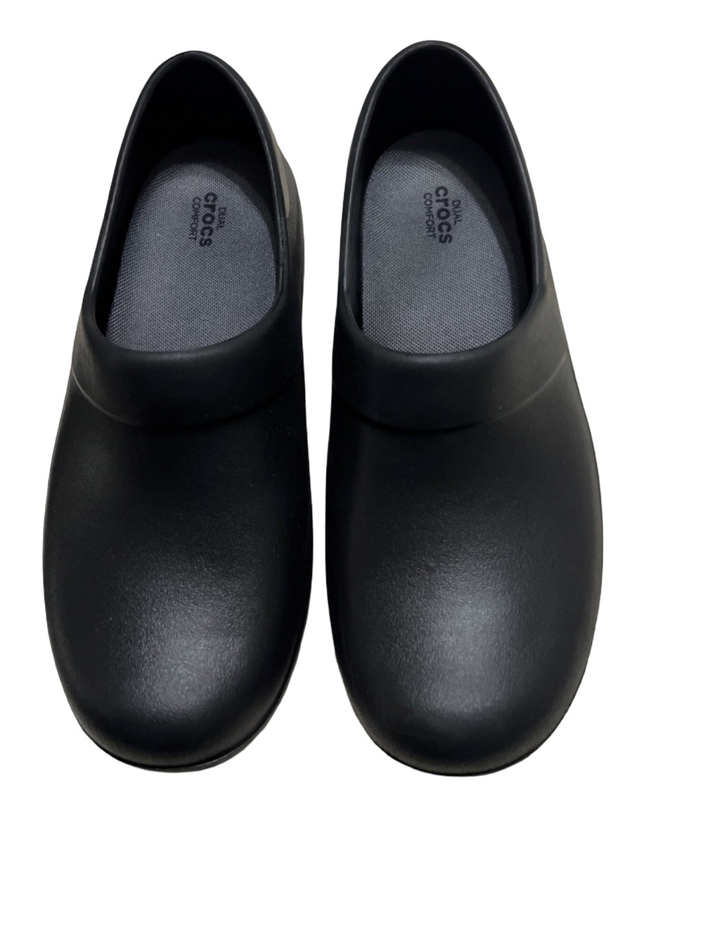 CROCS Womens Neria Pro 11 Slip-On Work Loafers - Black Size 9